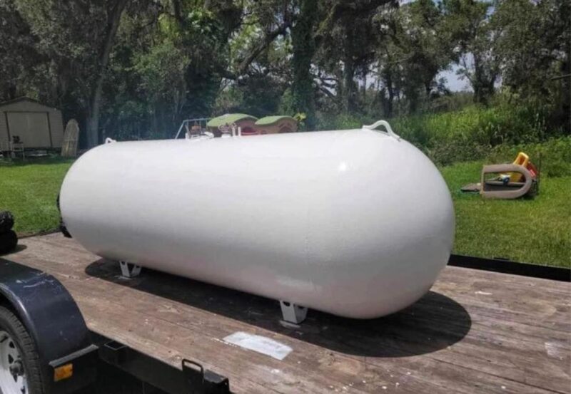 320 Gallon Horizontal Above Ground Propane Tank - ASME - Image 4