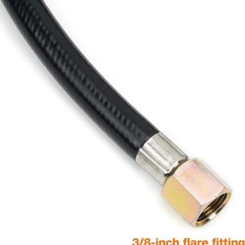 only fire 4Ft 0-30PSI Adjustable Propane Regulator with Tank Gauge QCC-1 Connection Hose for Grills, Turkey Fryers, Burner, Forge, Fire Pit etc - Image 5