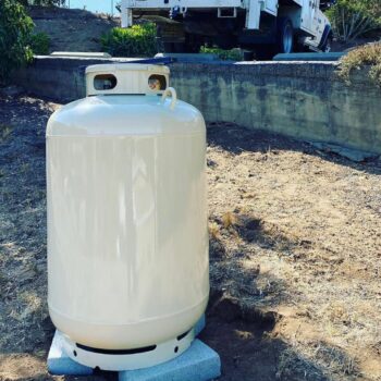 used 120 gallon vertical propane tank - Image 3