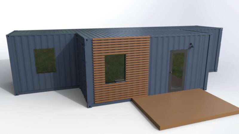 The Luke (One 40ft, One 20ft Container Home) - Image 10