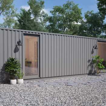 King’s Peak 40′ Shipping Container Home – Made In USA (Base Version)