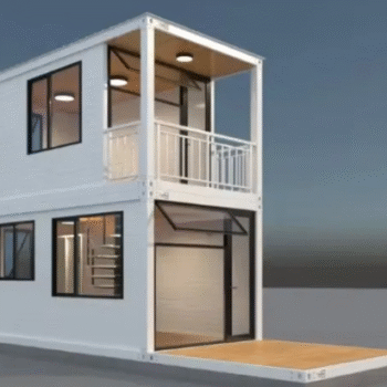 Modern 2 Storey Container Home 1 Bedroom 1 Bathroom With Balcony