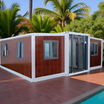 Coconut. 2-Bedroom 19x20 ft Foldable Expandable Container Modular Tiny home
