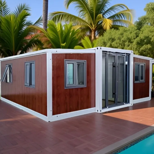 Coconut. 2-Bedroom 19x20 ft Foldable Expandable Container Modular Tiny home