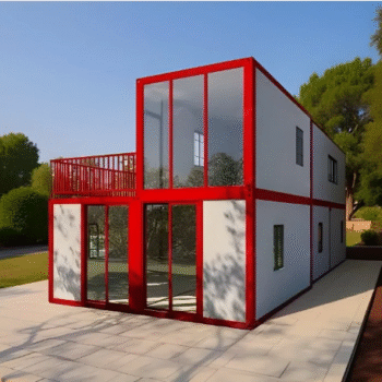 Red Container House 1 Bedroom I Bathroom Spacious balcony