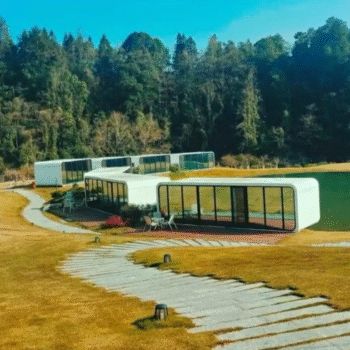 Apple cabin cottage 40x8x8