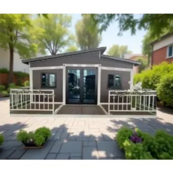 Lightning. Customized Color Expandable 2 Bedroom Modular Home 380 Sqft