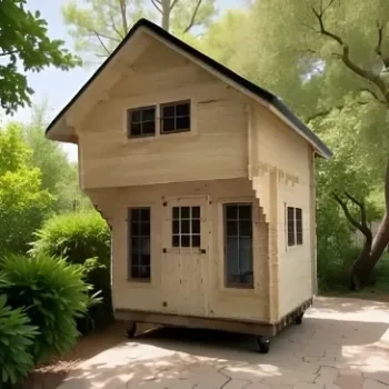 CHESTNUT Wooden Tiny House