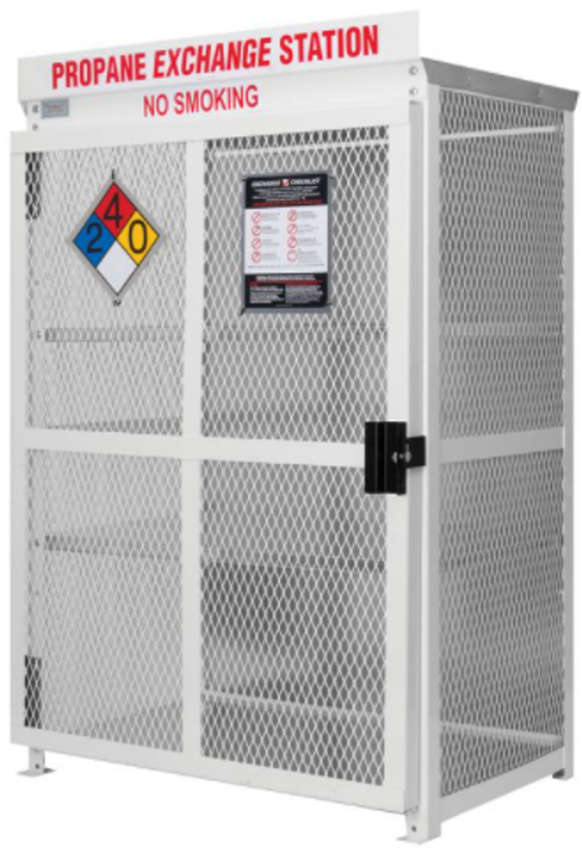 18-Hold Steel 20# BBQ Cage