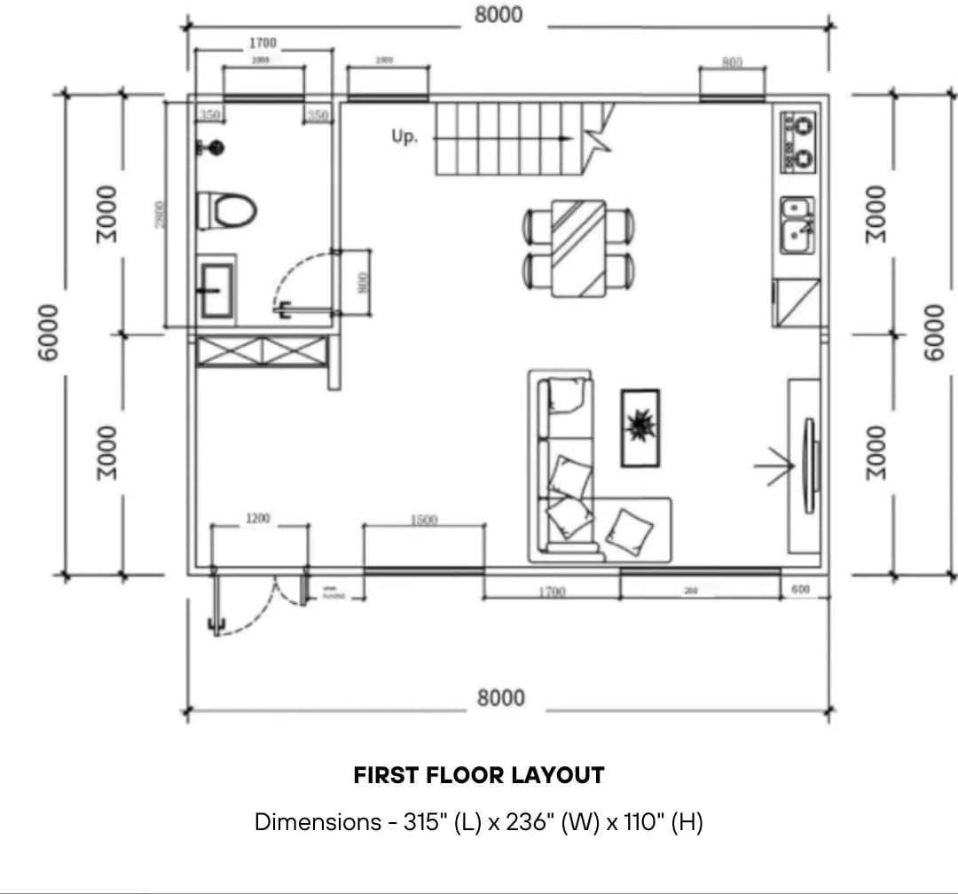 Barn Homes Flat Pack Double Story House - Foldable Tiny Home, 20ft & 40ft, Mobile & Modular - Image 5