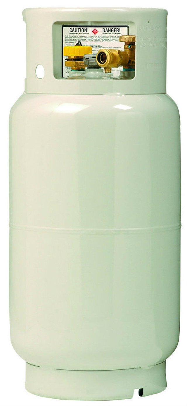 33.5 lbs (7.5 Gallon) Manchester Propane Forklift Tank with Fill Valve