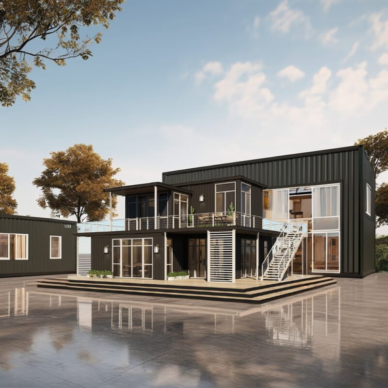Container Home Daily Modern Container Villa Prefab Modular House with Keystructure Frame ...
