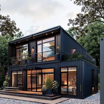 Modern Modified Shipping Container Villa with Sandwich Panel and Steel for Outdoor Garden Use in Hotels and Resorts